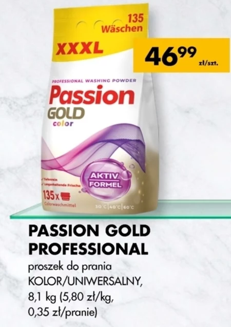 Proszek do prania Passion gold