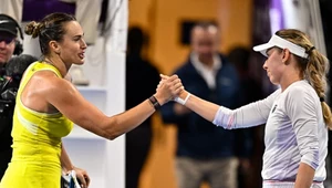 Aryna Sabalenka i Jekaterina Aleksandrowa rywalizowały ze sobą w drugiej rundzie WTA 1000 w Dosze