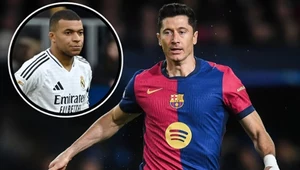 Robert Lewandowski rywalizuje z Kylianem Mbappe o trofeum Pichichi
