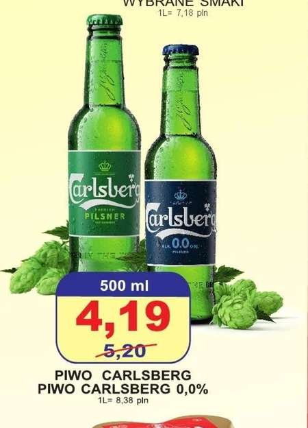 Piwo Carlsberg