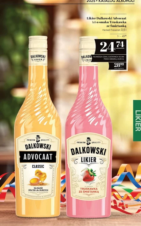Dalkowski Advocaat Classic Likier jajeczny 500 ml