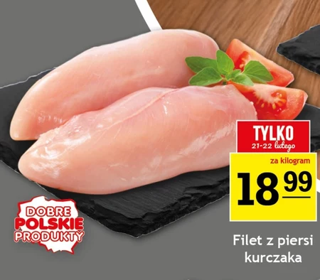 Filet z piersi kurczaka