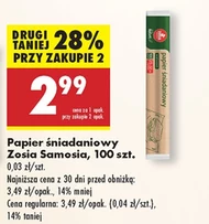 Papier śniadaniowy Zosia Samosia