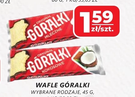 Góralki kokosowe Wafelek w polewie kakaowej z nadzieniem 45 g