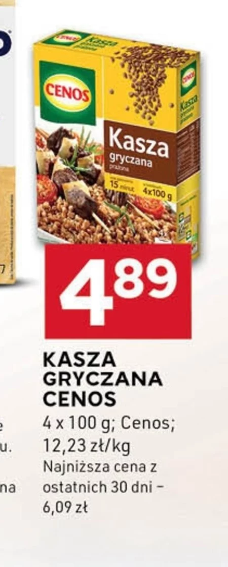 Cenos Kasza gryczana biała 400 g (4 torebki)