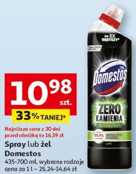 Żel do WC Domestos