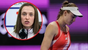 Iga Świątek i Jelena Rybakina