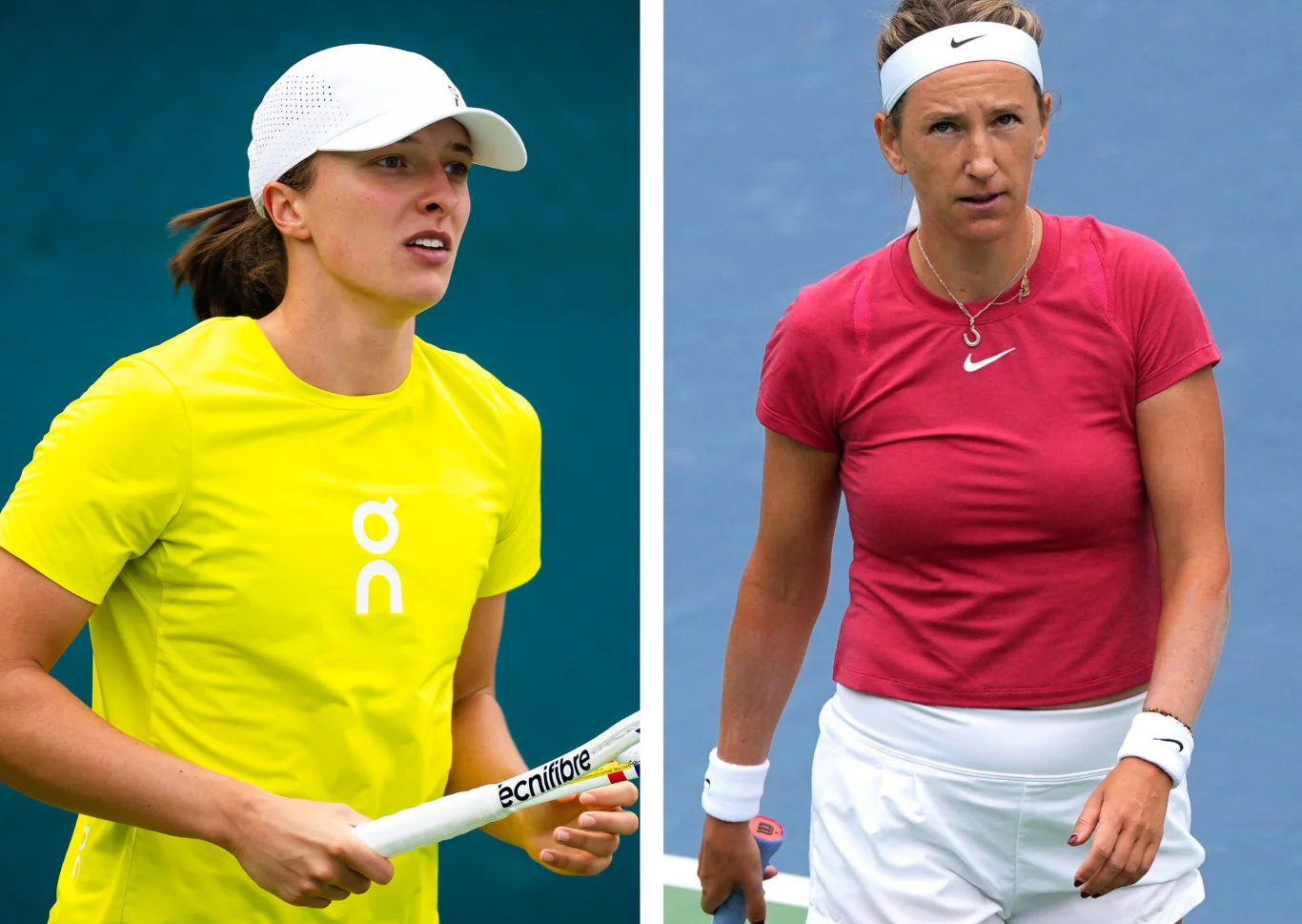Iga Świątek i Wiktoria Azarenka Iga Świątek i Wiktoria Azarenka