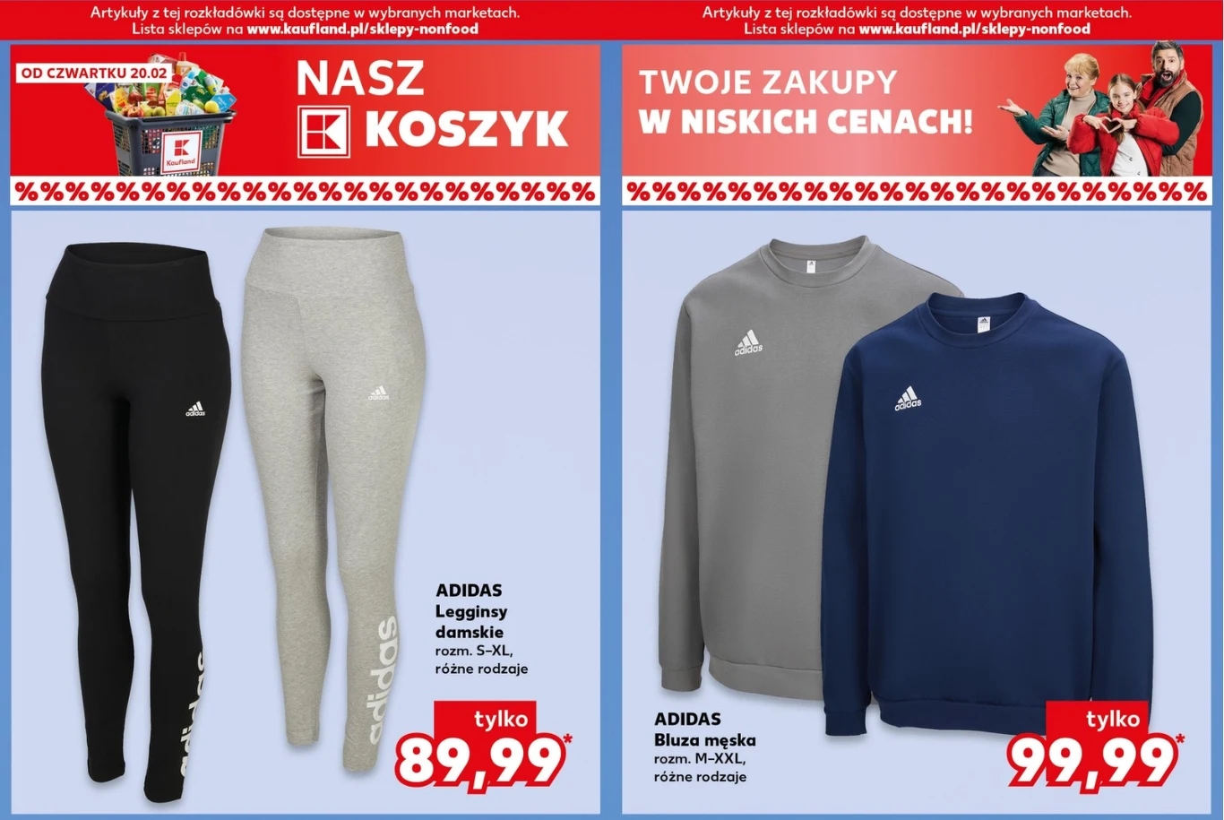 Promocja, o której zaraz będzie głośno! Adidas w Kauflandzie w cenie, jakiej nie ma nawet w outletach! 