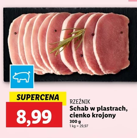 Schab w plastrach Rzeźnik