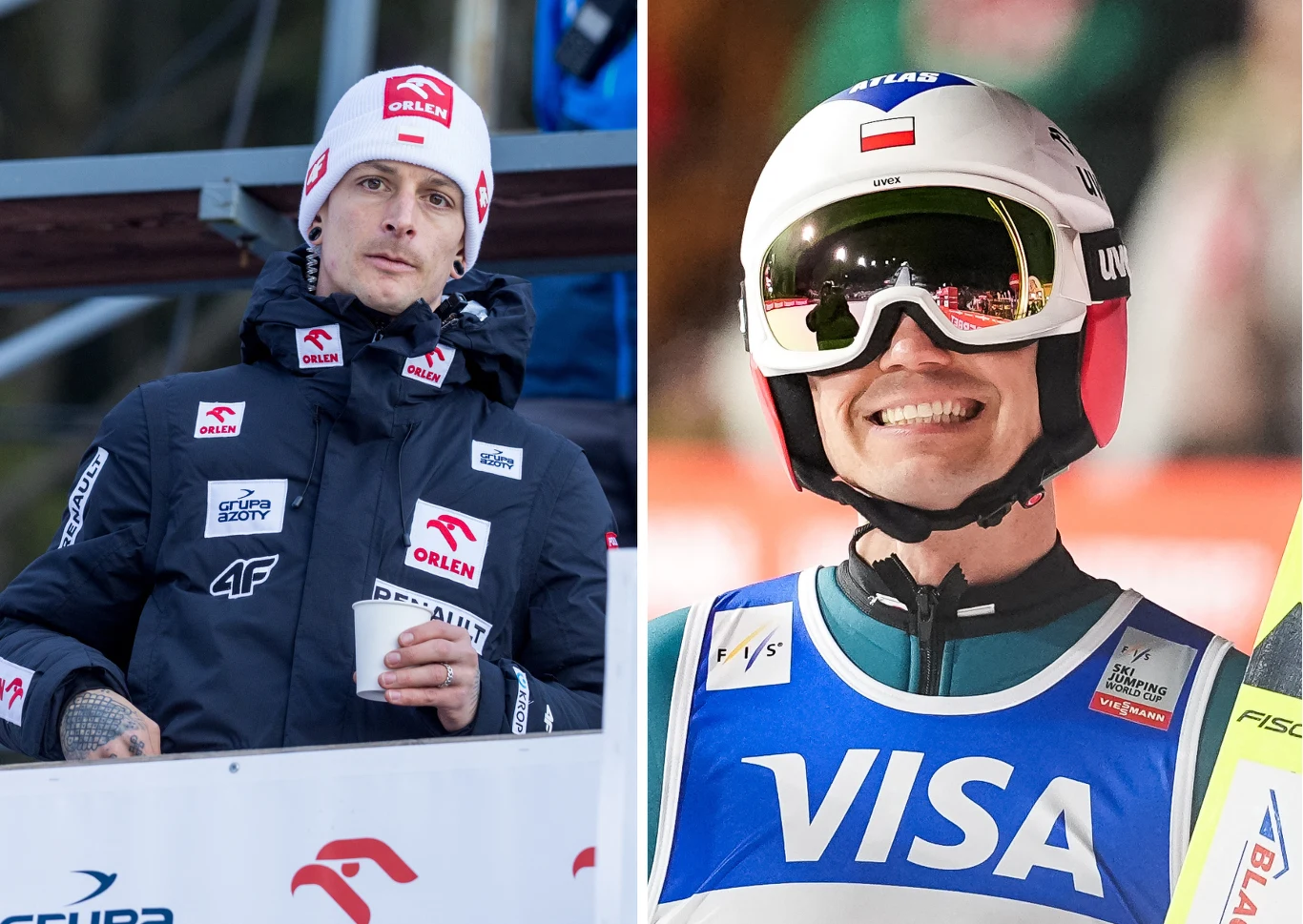 Thomas Thurnbichler i Kamil Stoch Thomas Thurnbichler i Kamil Stoch