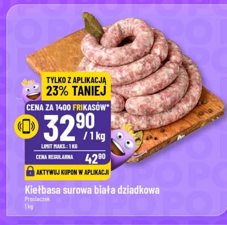 Kiełbasa biała Prosiaczek