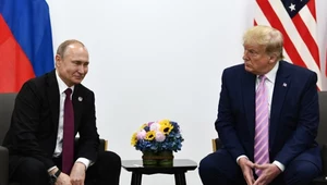 Donald Trump i Władimir Putin w czasie spotkania w 2019 roku