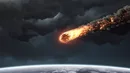 Asteroida lecąca w kierunku Ziemi (grafika komputerowa). Brzmi strasznie, ale prędzej zabije nas coś innego