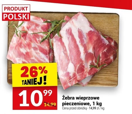 Żeberka wieprzowe Polski