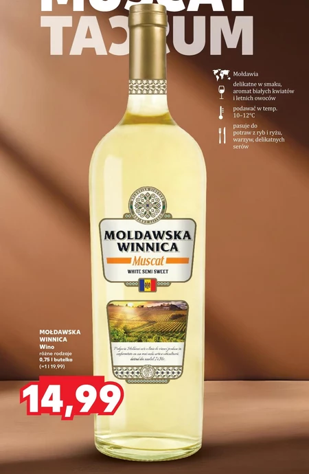 Wino Mołdawska Winnica