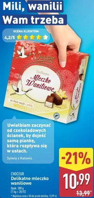 Mleczko waniliowe Choceur