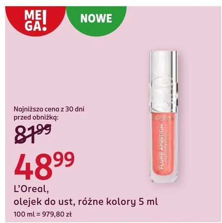 Olejek do ust L'Oréal