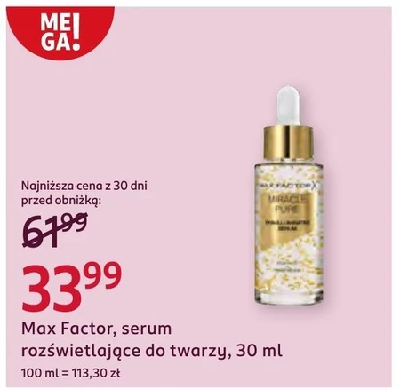 Serum rozświetlające