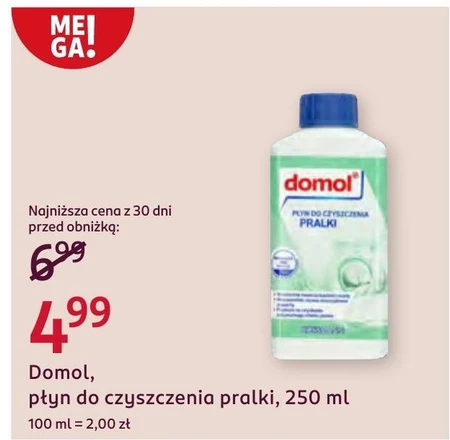 Рідина для чищення пральних машин Domol