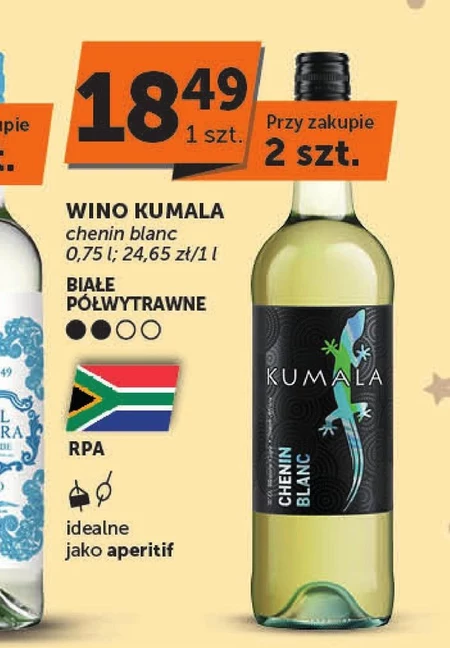 Wino białe Kumala