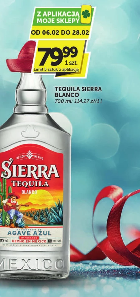 Sierra Silver Tequila 0,7 l