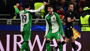 Jakub Moder w barwach Feyenoordu Rotterdam