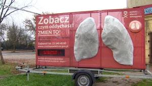 Zobacz, czym oddychasz. Smogowe płuca ruszyły w Polskę