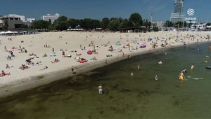"Wydarzenia": Polskie plaże zalewa masa śmieci