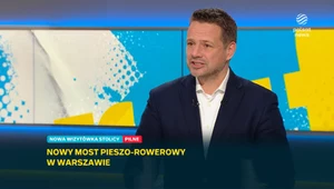 Trzaskowski w ''Graffiti'': Most nie jest na tyle szeroki, aby wydzielić pas dla rowerów
