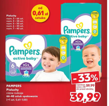 Pieluchy Pampers