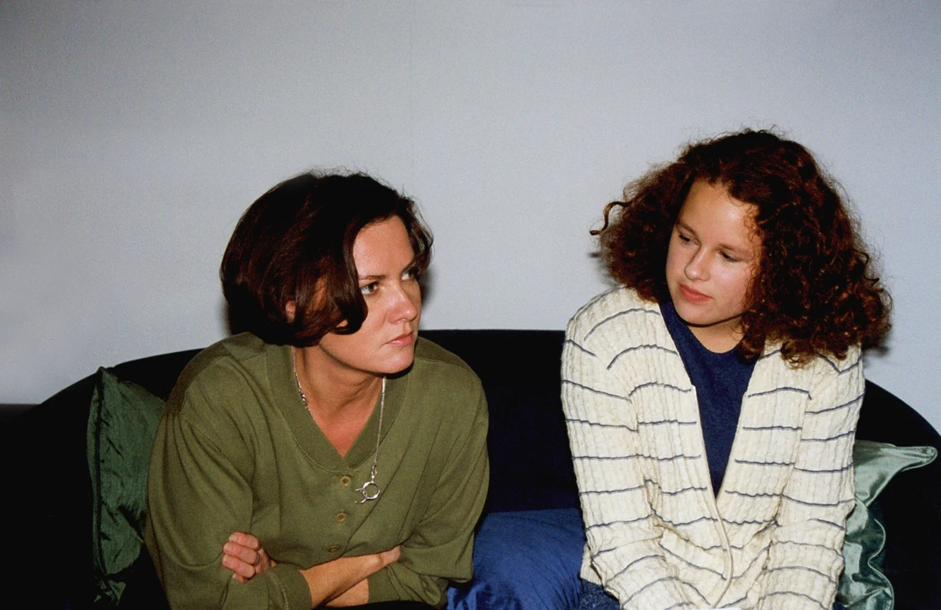 Agnieszka Kotulanka i Kaja Paschalska w serialu "Klan"