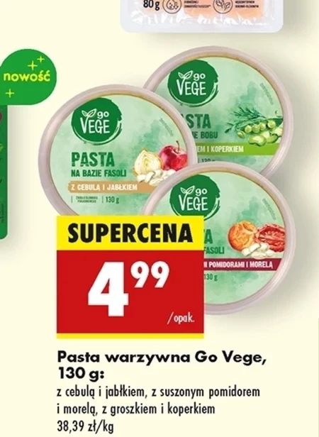 Pasta warzywna Go Vege