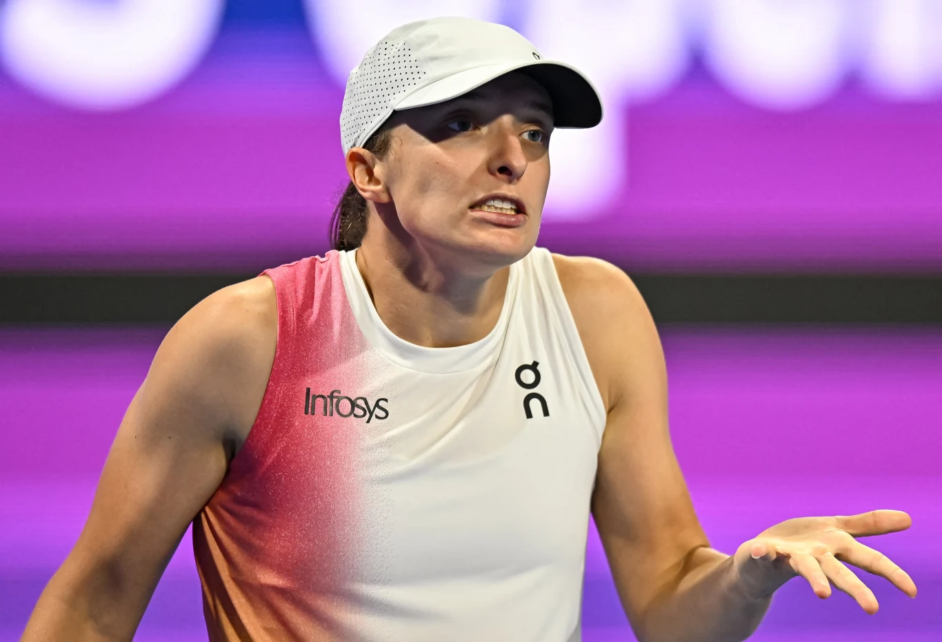Iga Świątek rywalizowała o półfinał WTA 1000 w Dubaju
