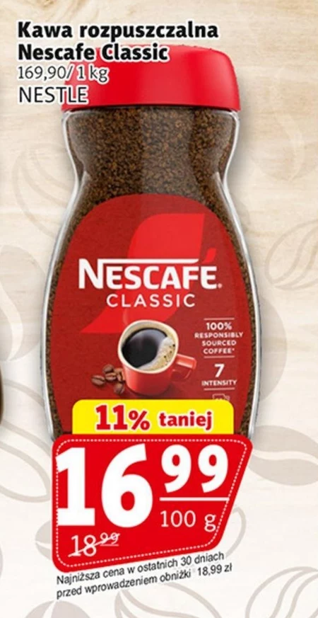 NESCAFÉ Classic Kawa rozpuszczalna 100 g