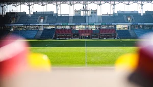 Młodzi piłkarze Korony marzą, by kiedyś zagrać w Ekstraklasie na stadionie w Kielcach