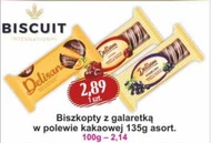 Biszkopty z galaretką Delisana