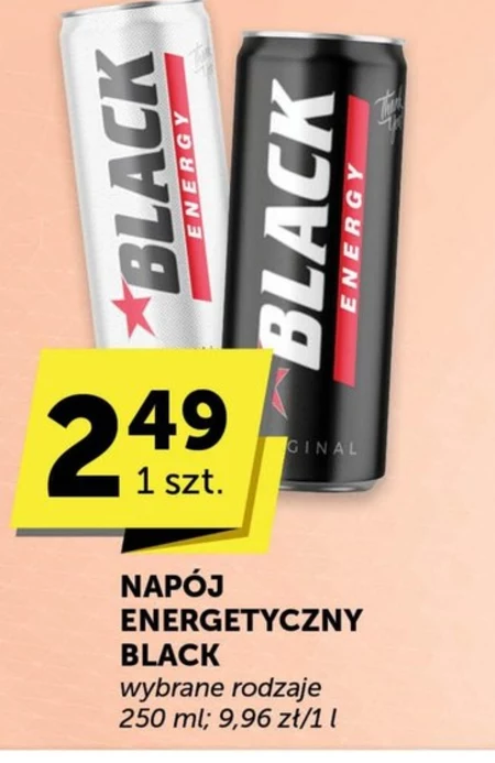 Napój energetyczny Black