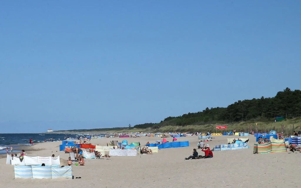 Plaża w Dąbkach