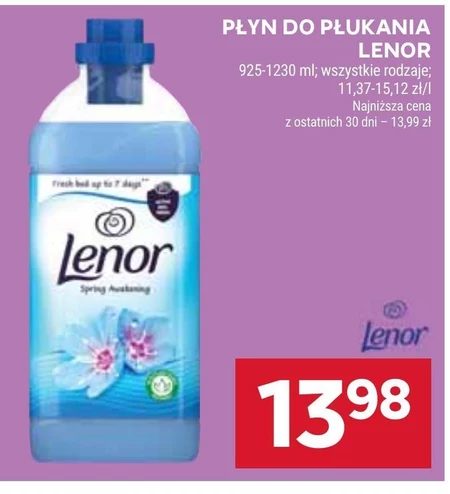 Płyn do płukania Lenor