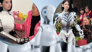 Chińska influencerka z dokładnością do najdrobniejszych szczegółów odzworowuje prawdziwego androida