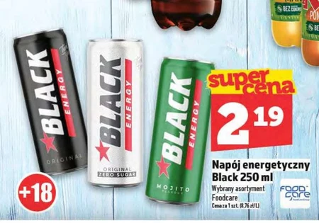 Napój energetyczny Black