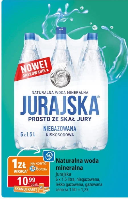 Негазована вода Jurajska