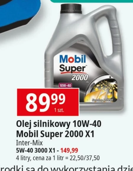 Olej silnikowy Mobil