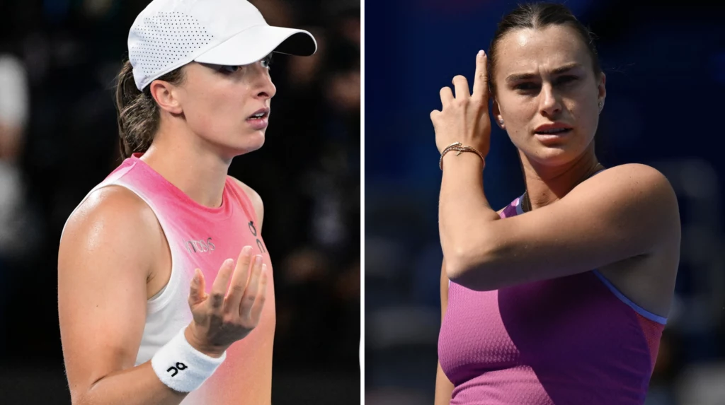 Iga Świątek, Aryna Sabalenka Iga Świątek, Aryna Sabalenka