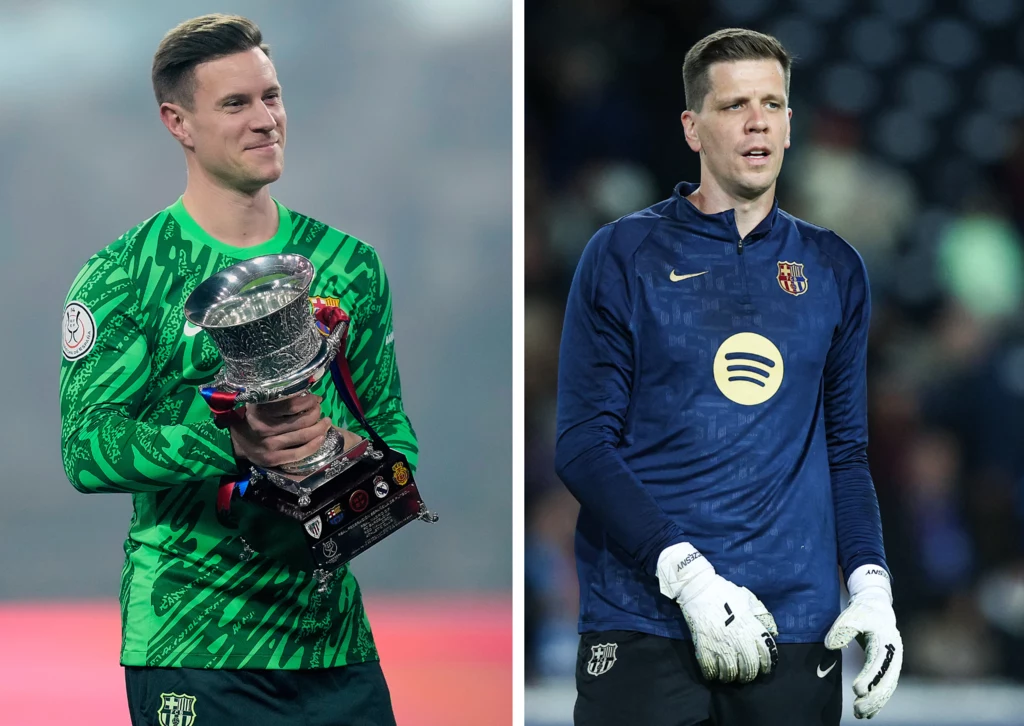 Marc-Andre ter Stegen i Wojciech Szczęsny Marc-Andre ter Stegen i Wojciech Szczęsny