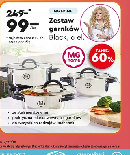 Zestaw garnków MG Home