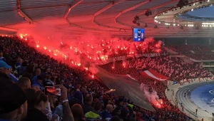 Dotychczasowy rekord - niespełna 51 tys. widzów - należał do fanów Ruchu Chorzów i Widzewa Łódź