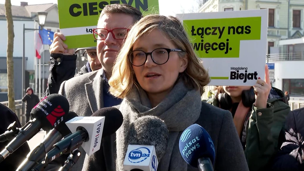 Magdalena Biejat odwiedziła w ramach kampanii Cieszyn Magdalena Biejat odwiedziła w ramach kampanii Cieszyn