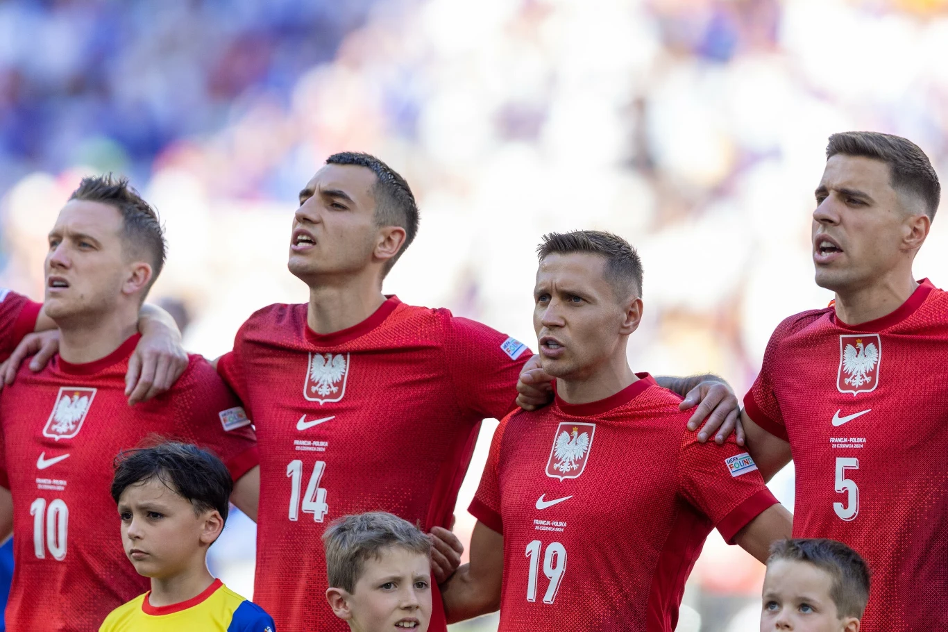 Piotr Zieliński, Jakub Kiwior, Przemysław Frankowski, Jan Bednarek